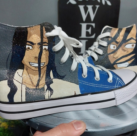 Anime shoes custom size 9 women - Picture 2 of 5